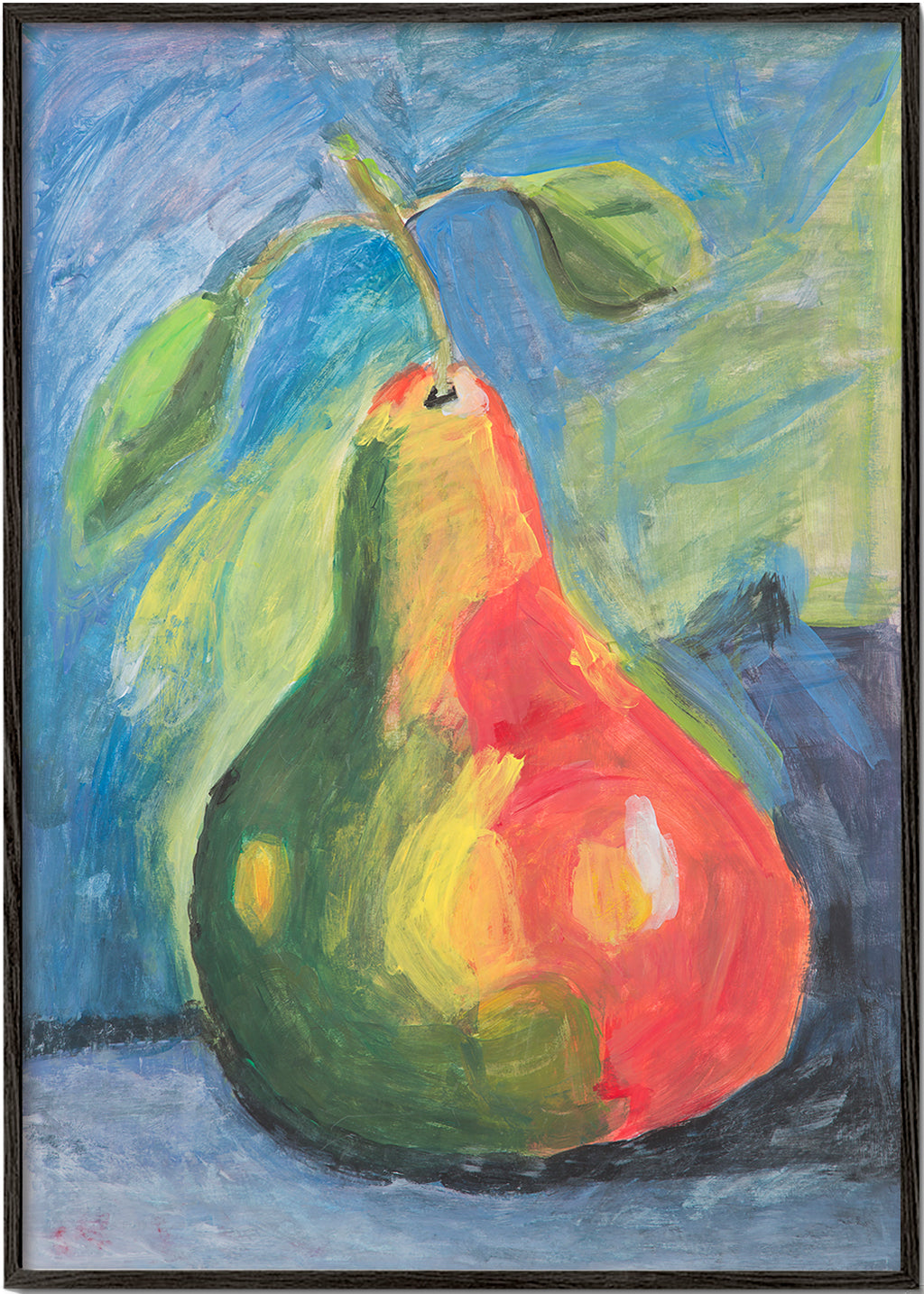 Køkkenkunst med malet pære
