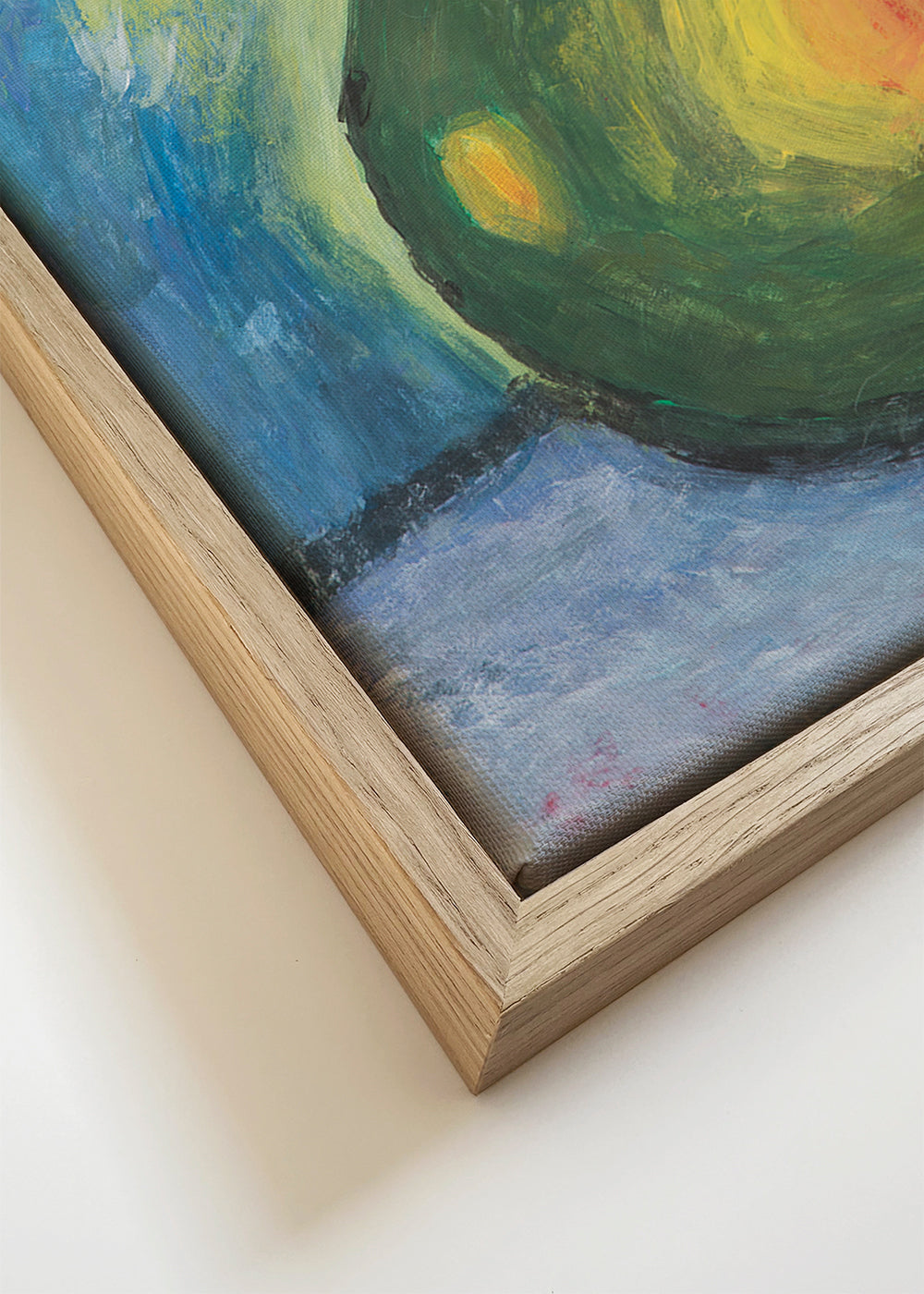Køkkenkunst med malet pære