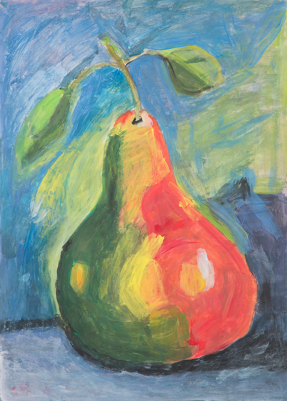 Køkkenkunst med malet pære