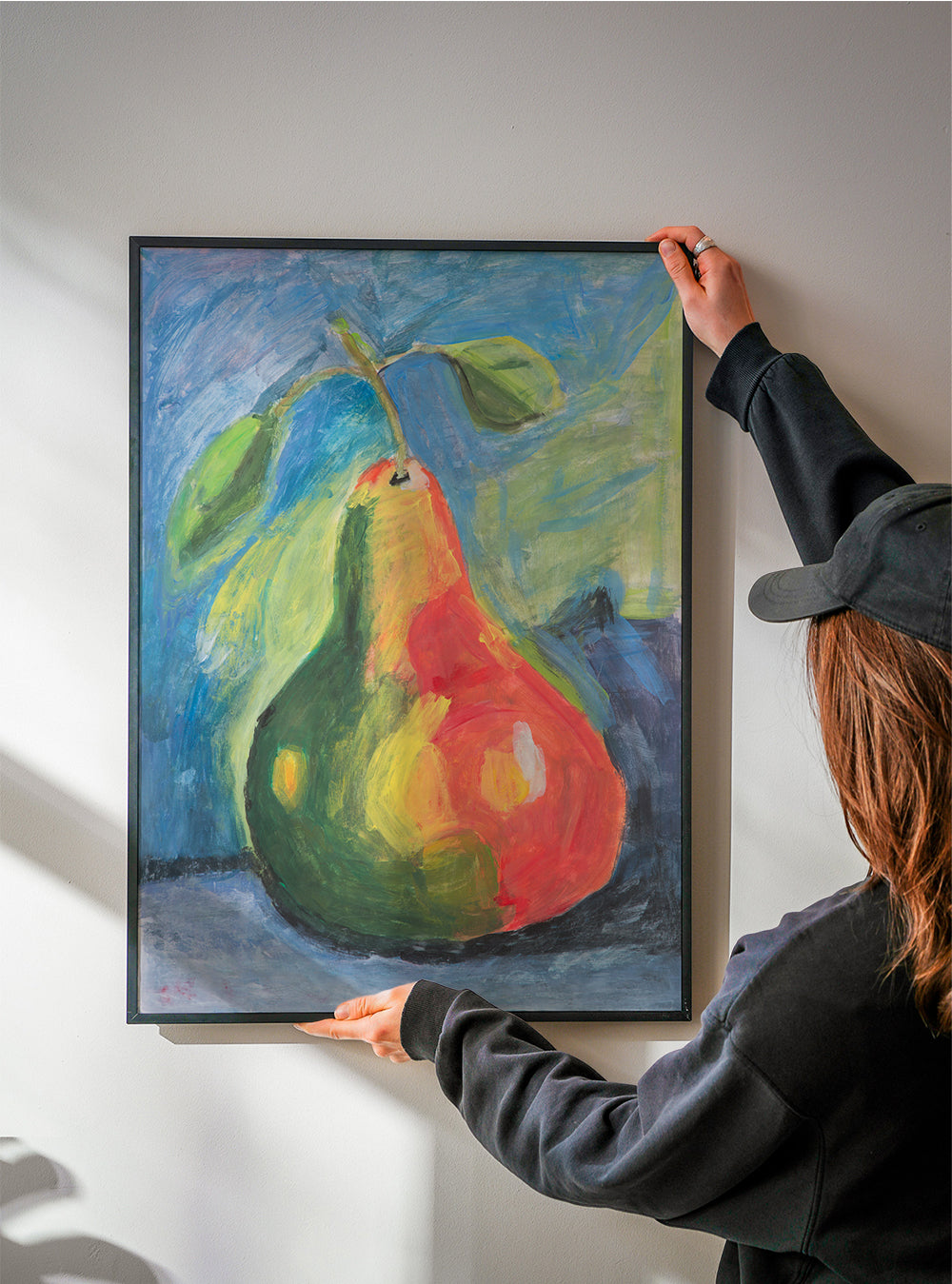 Køkkenkunst med malet pære