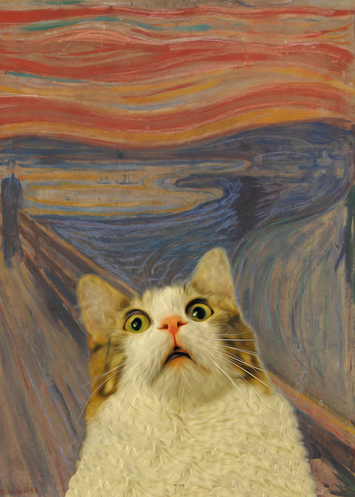 The Meow 02 - Unframed art print