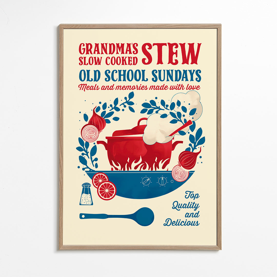 Køkkenkunst med retro gryde