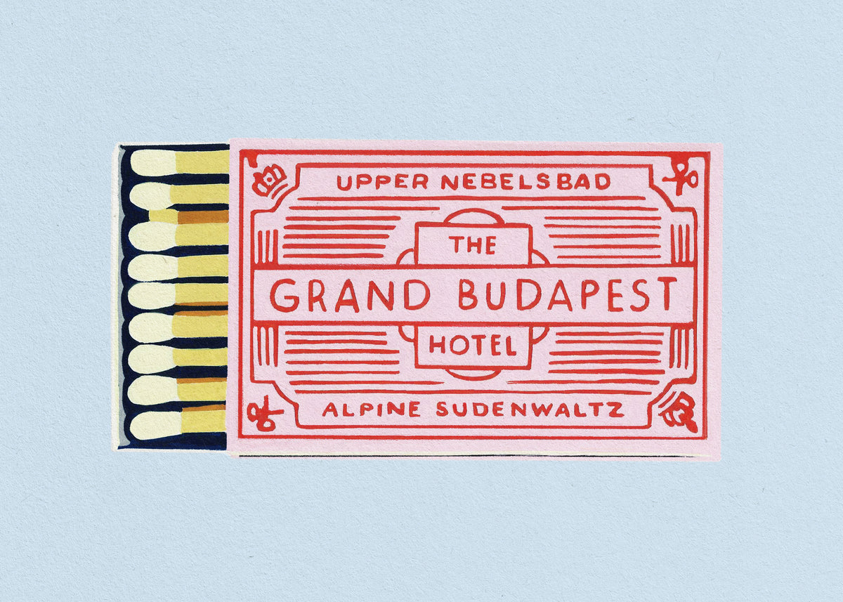 The Grand Budapest Hotel Poster - Unframed art print