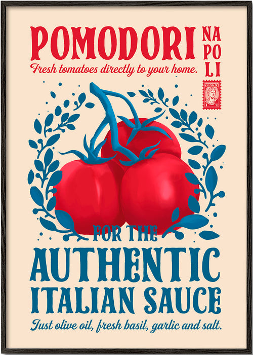 Køkkenkunst Pomodori røde tomater