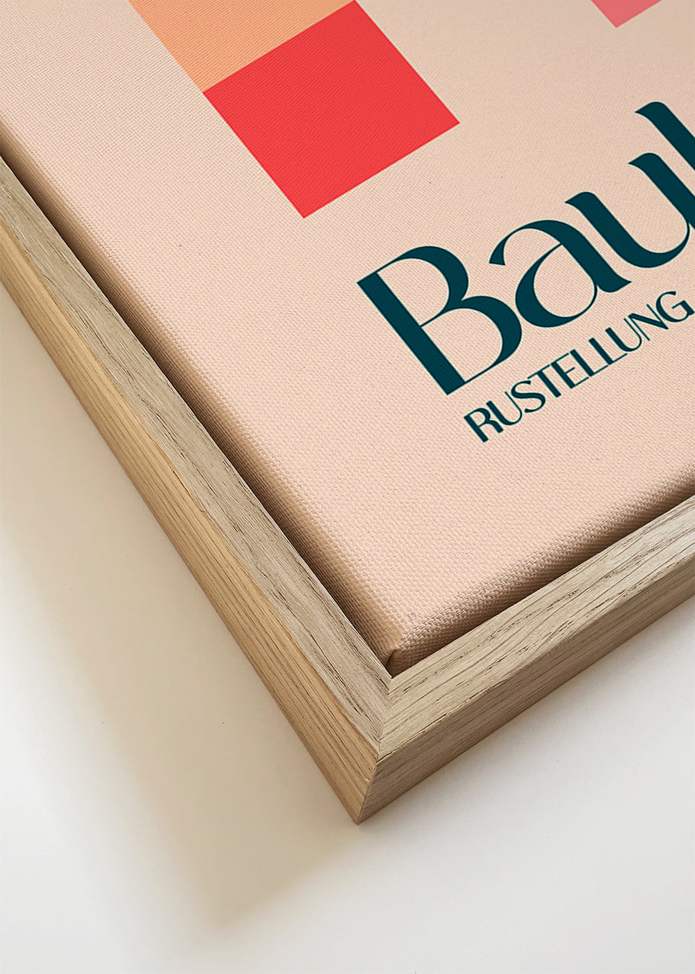 Vintage plakat Bauhaus geometrisk 1923