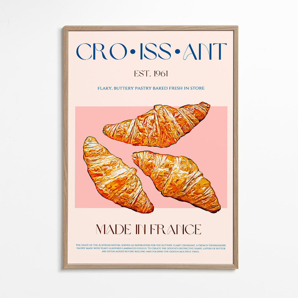 Køkkenkunst Croissant illustration
