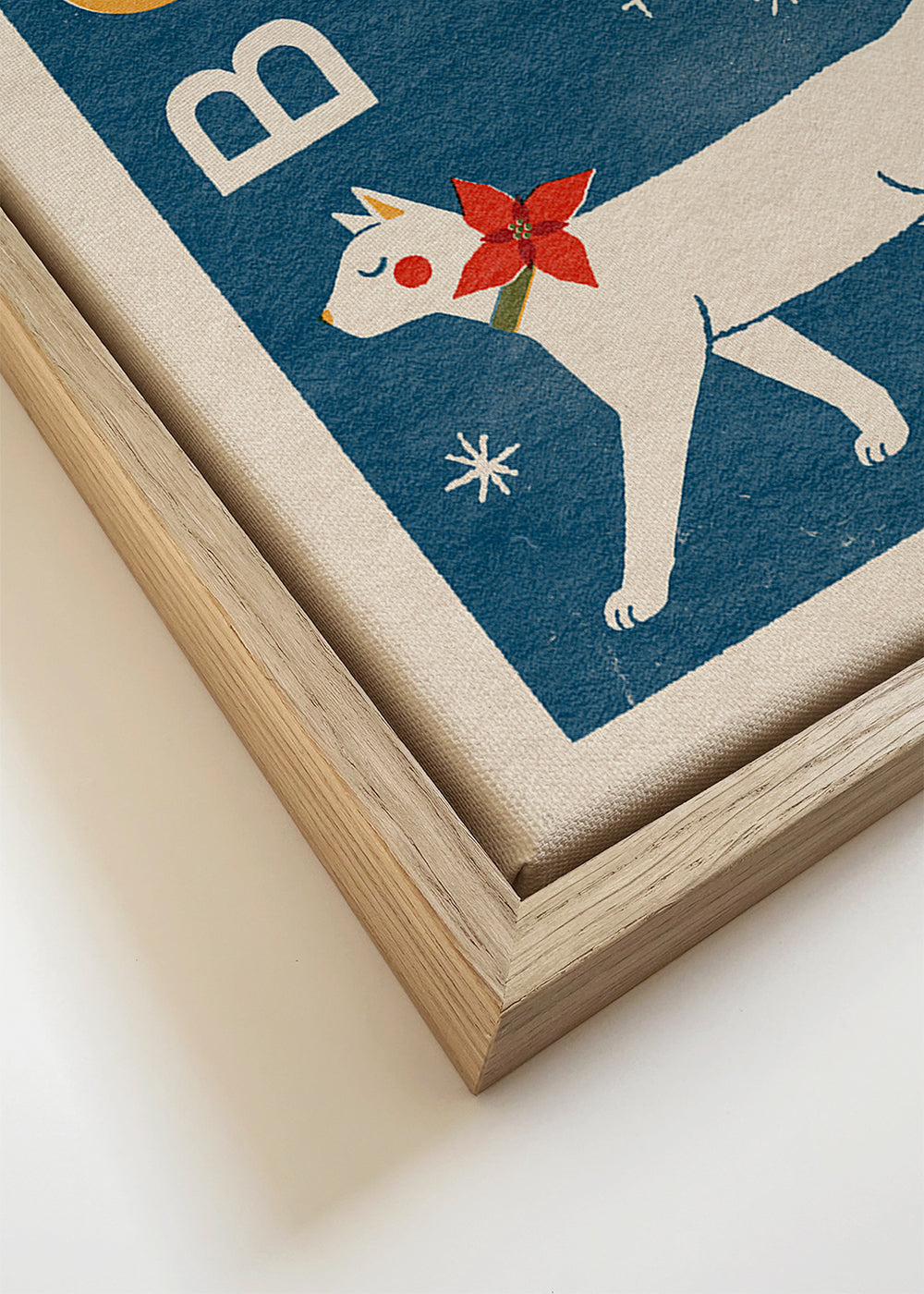 Kat illustration om natten