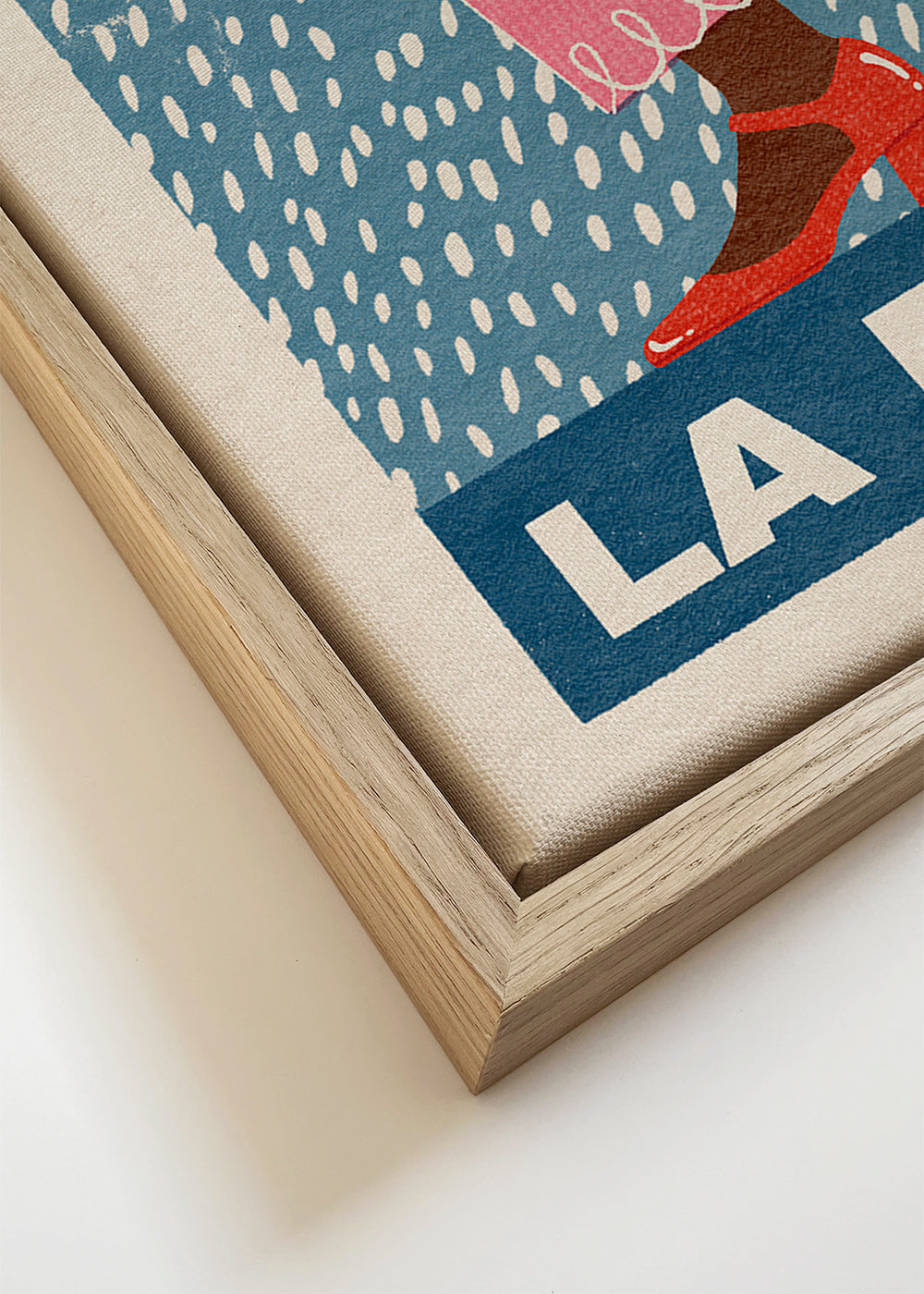 Illustration La Pluie taske og regn