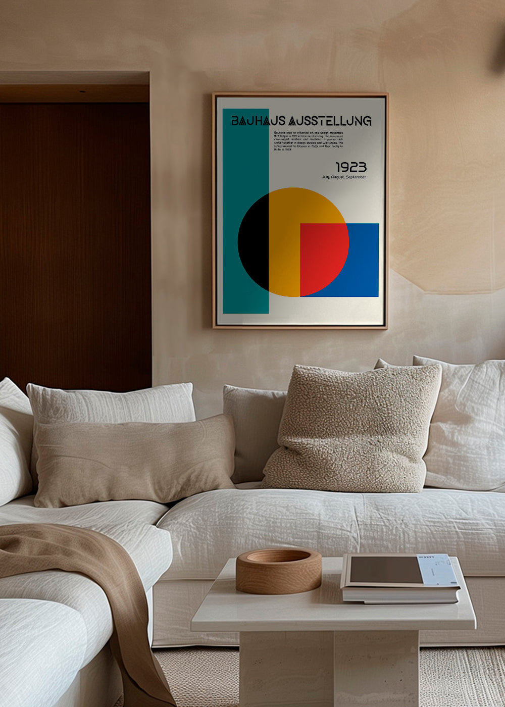 Bauhaus geometrisk plakat 1923