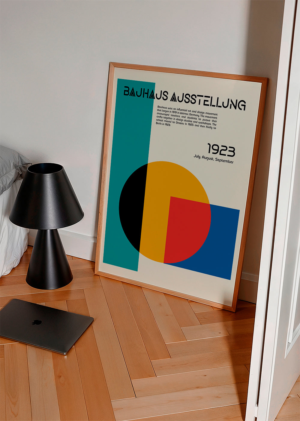 Bauhaus geometrisk plakat 1923
