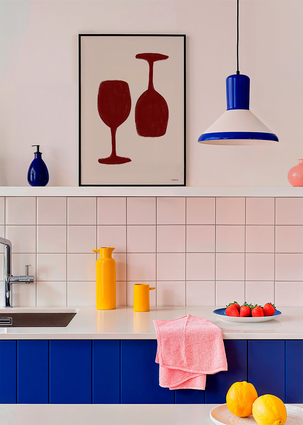 Køkkenkunst: minimalistiske vinglas
