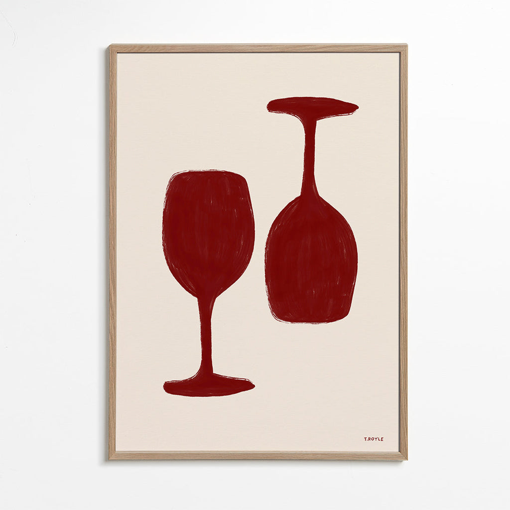 Køkkenkunst: minimalistiske vinglas