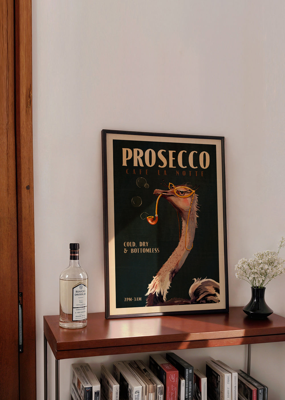 Struds Prosecco Plakat i Art Deco-stil