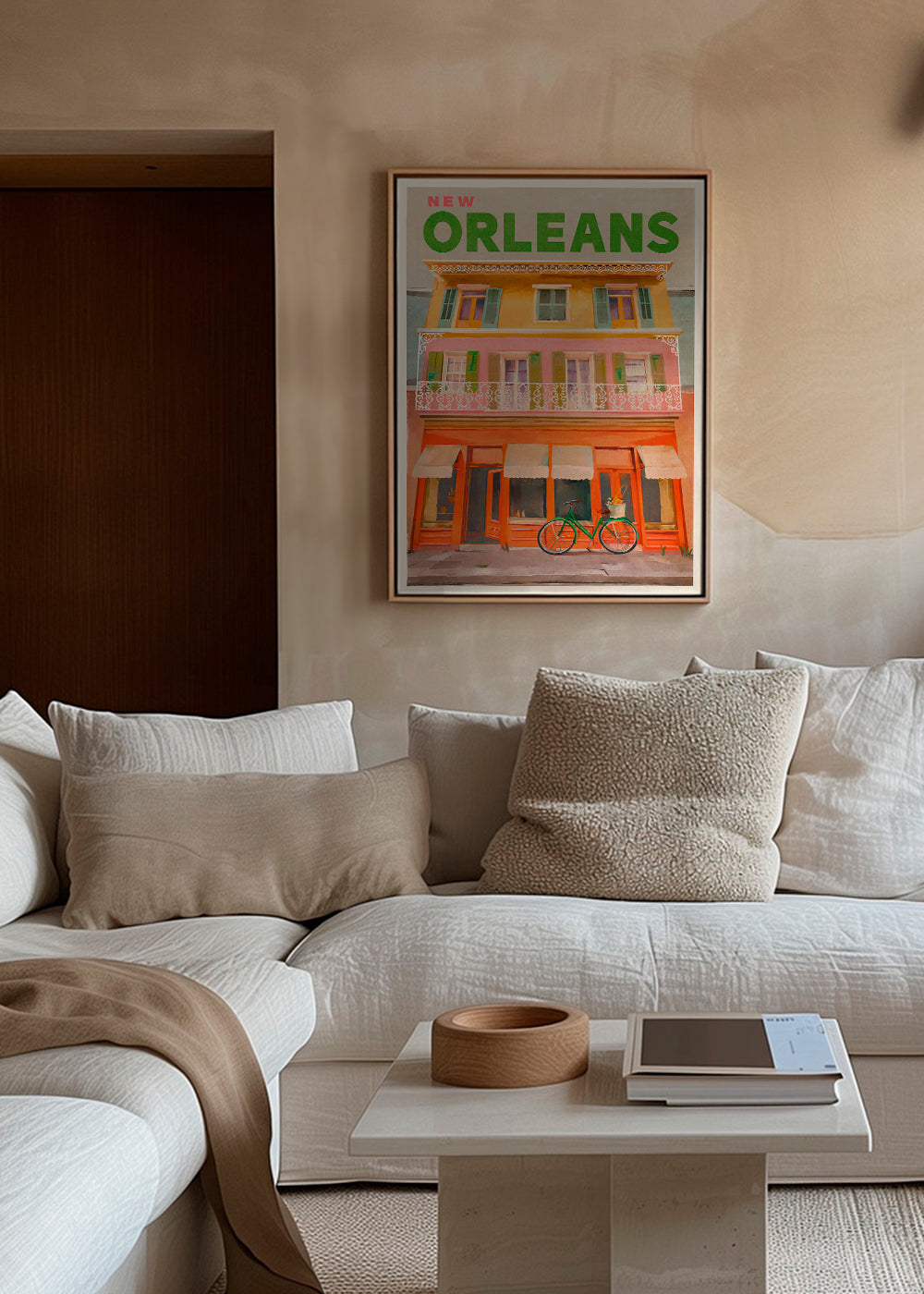 Rejseplakat New Orleans vintage