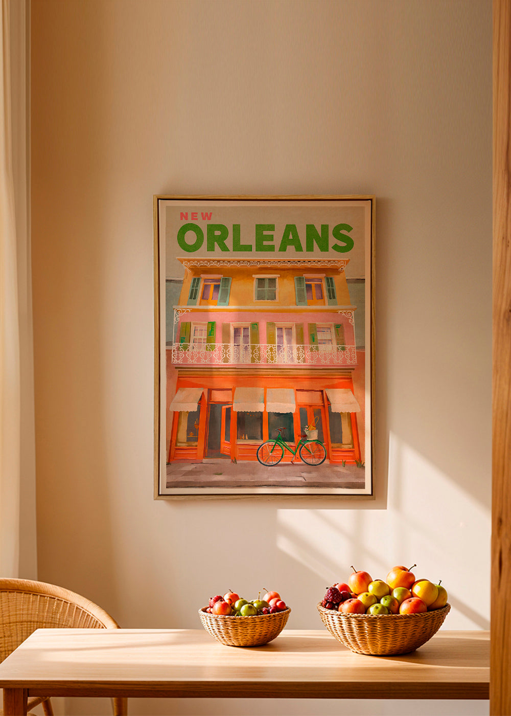Rejseplakat New Orleans vintage