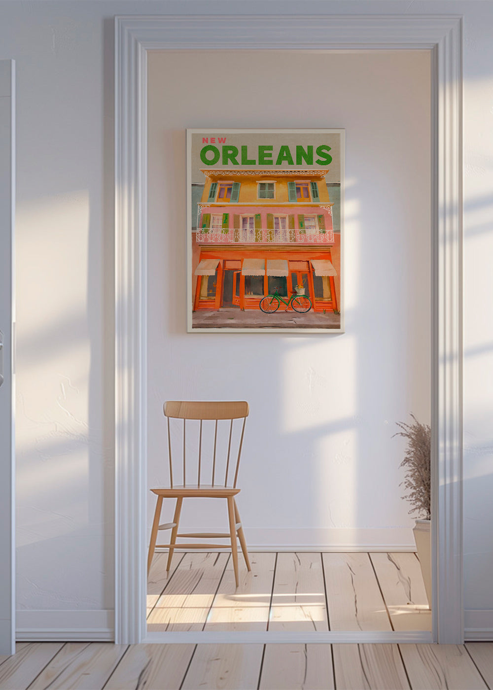 Rejseplakat New Orleans vintage