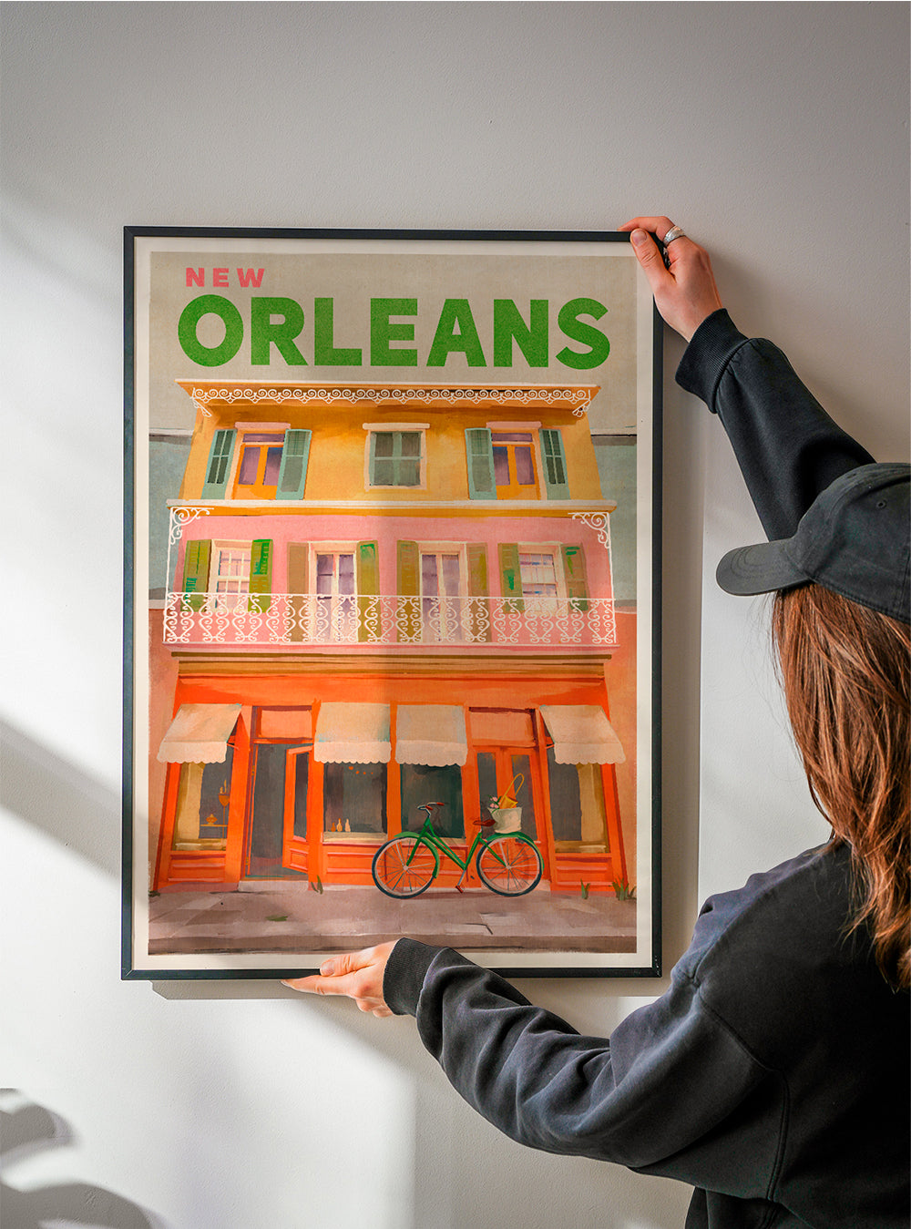 Rejseplakat New Orleans vintage