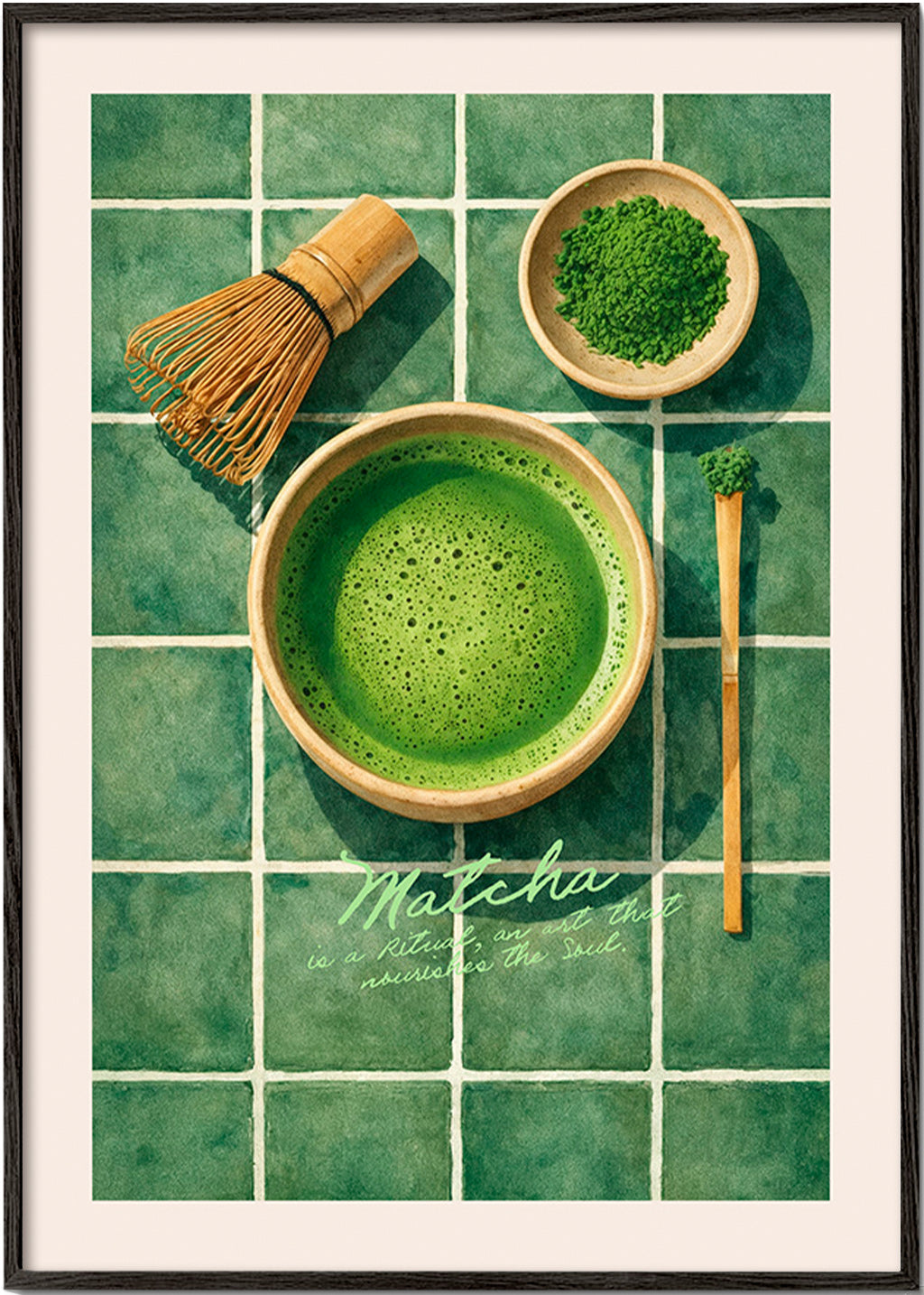 Køkkenkunst: Matcha og redskaber