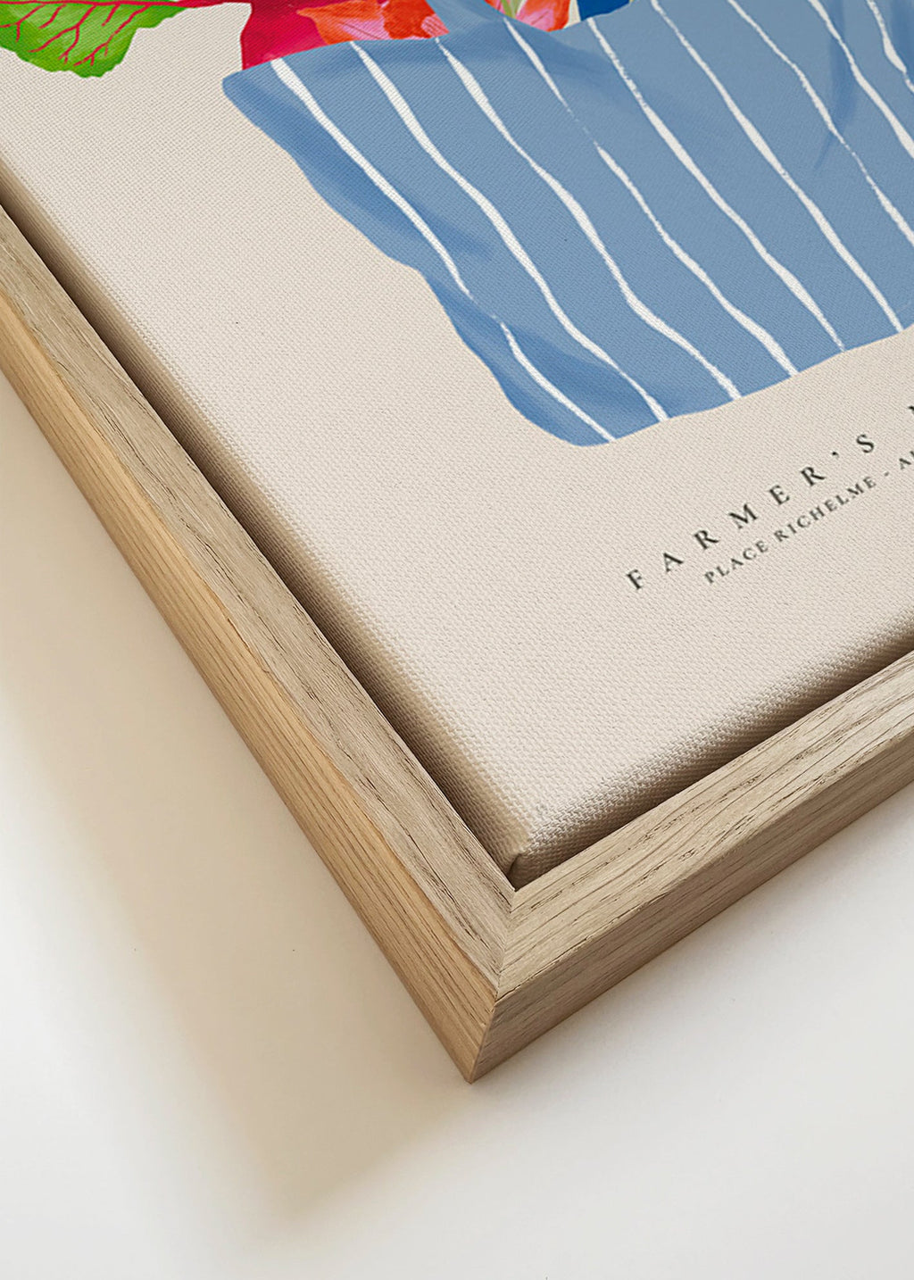 Køkkenkunst med markeds­taskeillustration