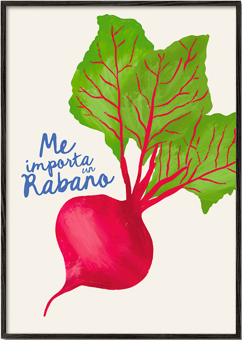Køkkenkunst radise illustration
