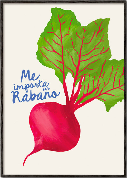 Køkkenkunst radise illustration
