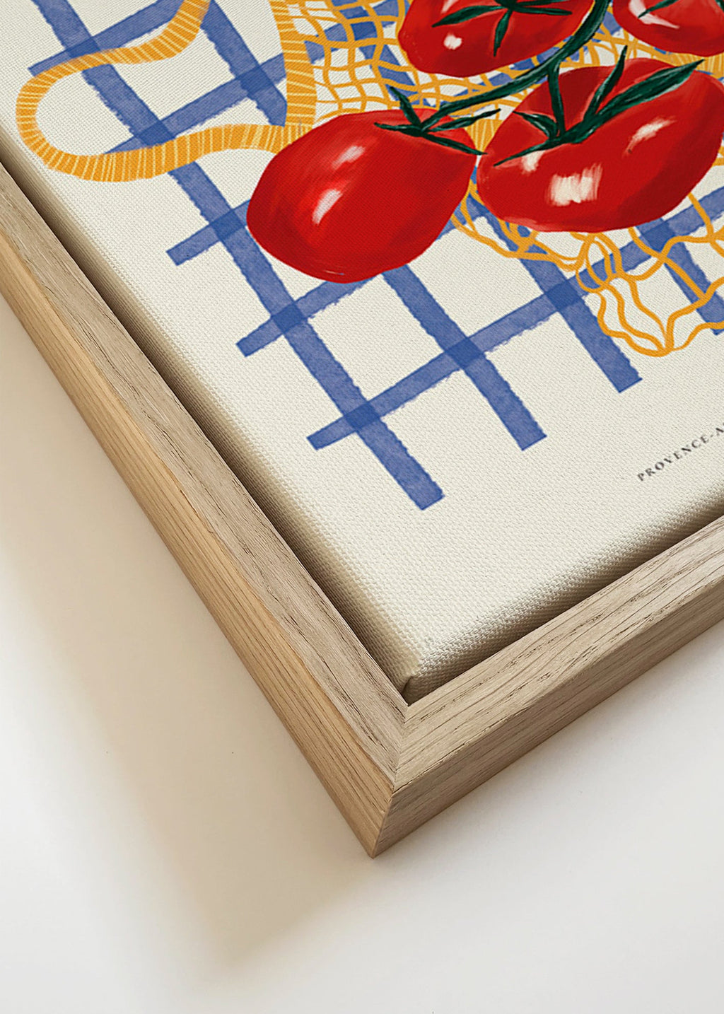 Køkkenkunst tomater i net