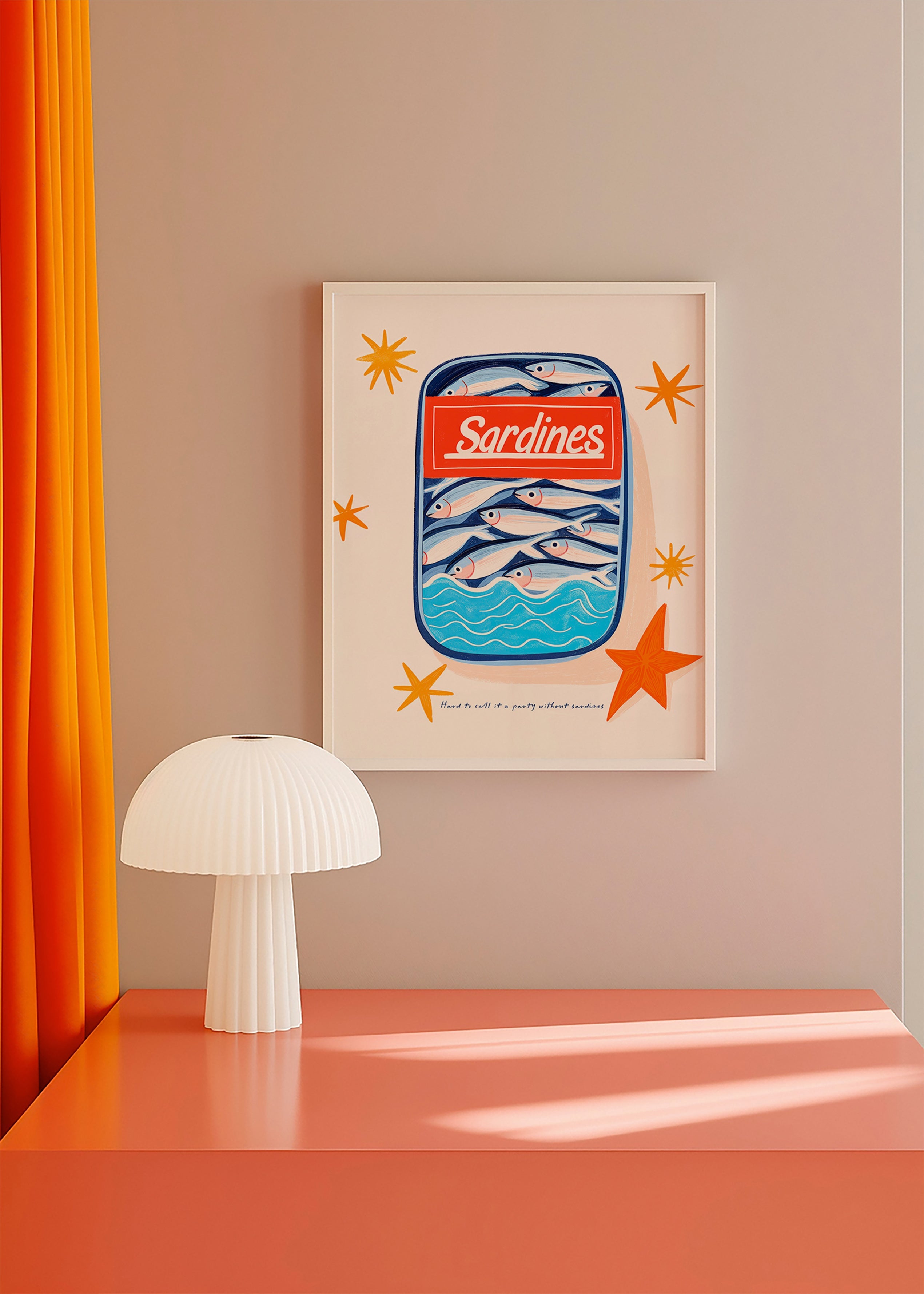 Køkkenkunst: illustreret sardindåse