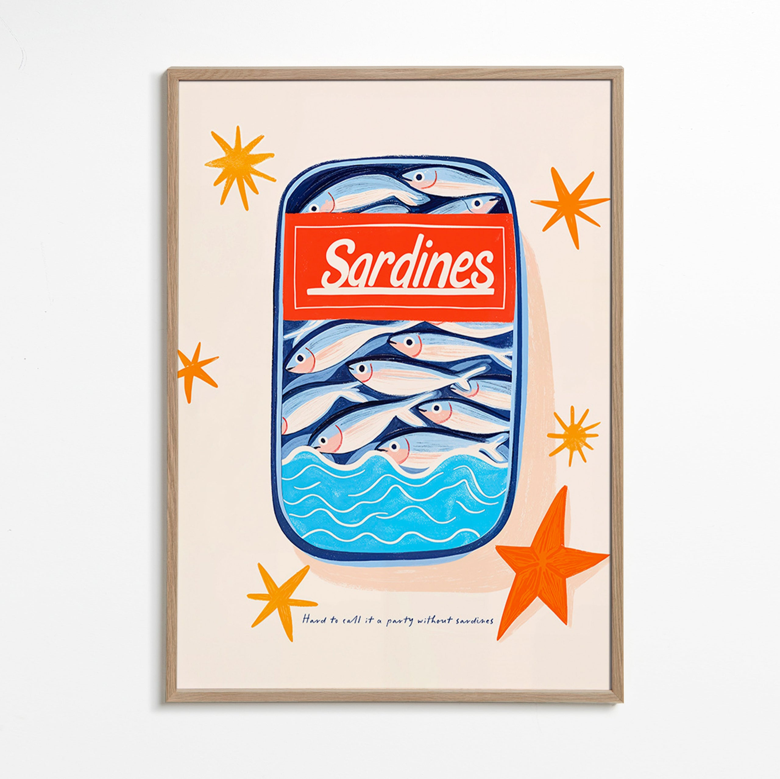 Køkkenkunst: illustreret sardindåse