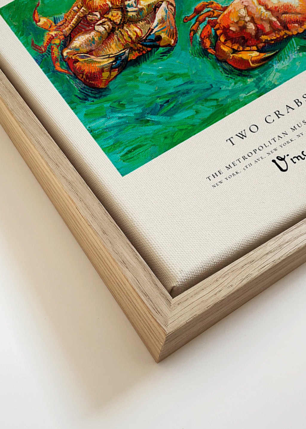 Two Crabs af Van Gogh — Krabber på grøn baggrund