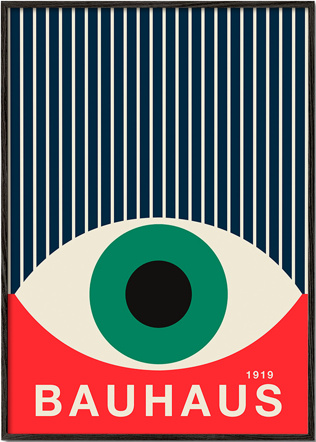 Bauhaus øje illustration
