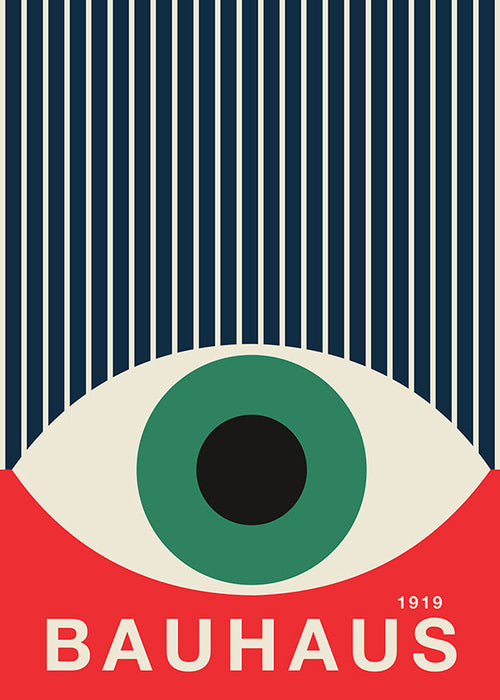Bauhaus øje illustration