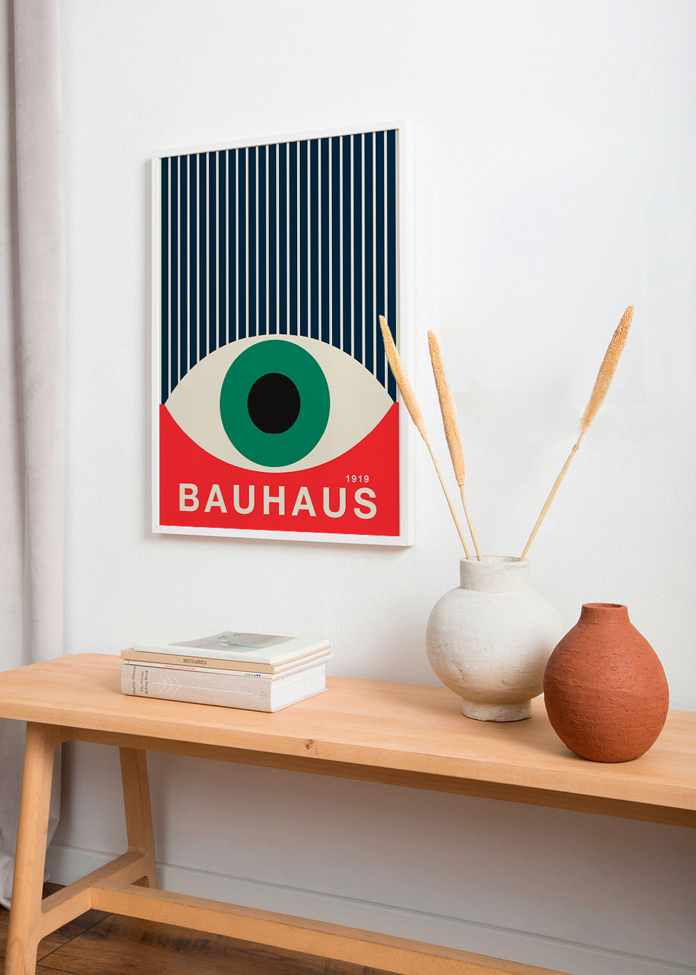 Bauhaus øje illustration