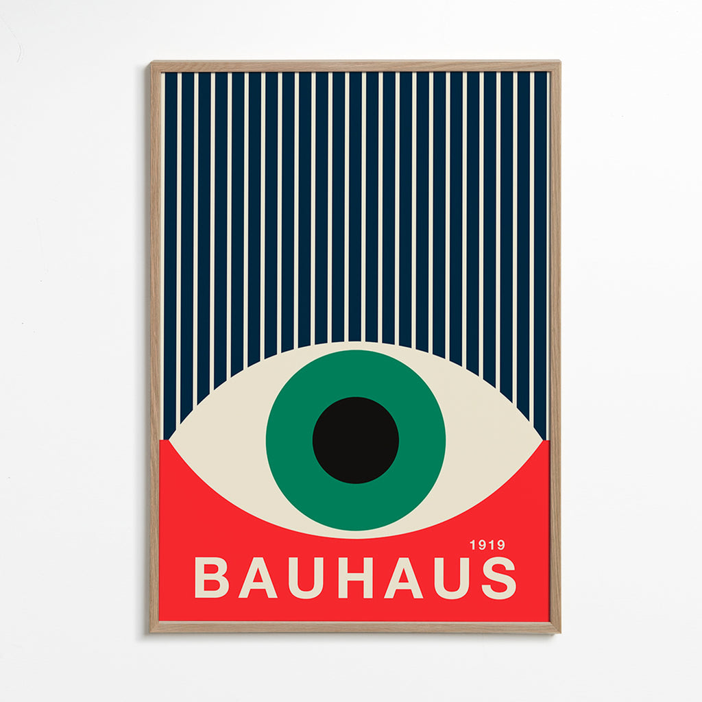 Bauhaus øje illustration