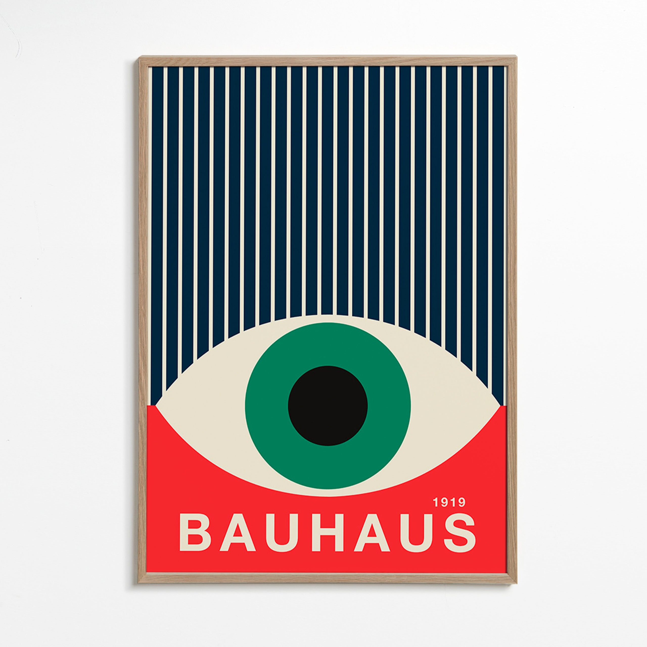 Bauhaus øje illustration