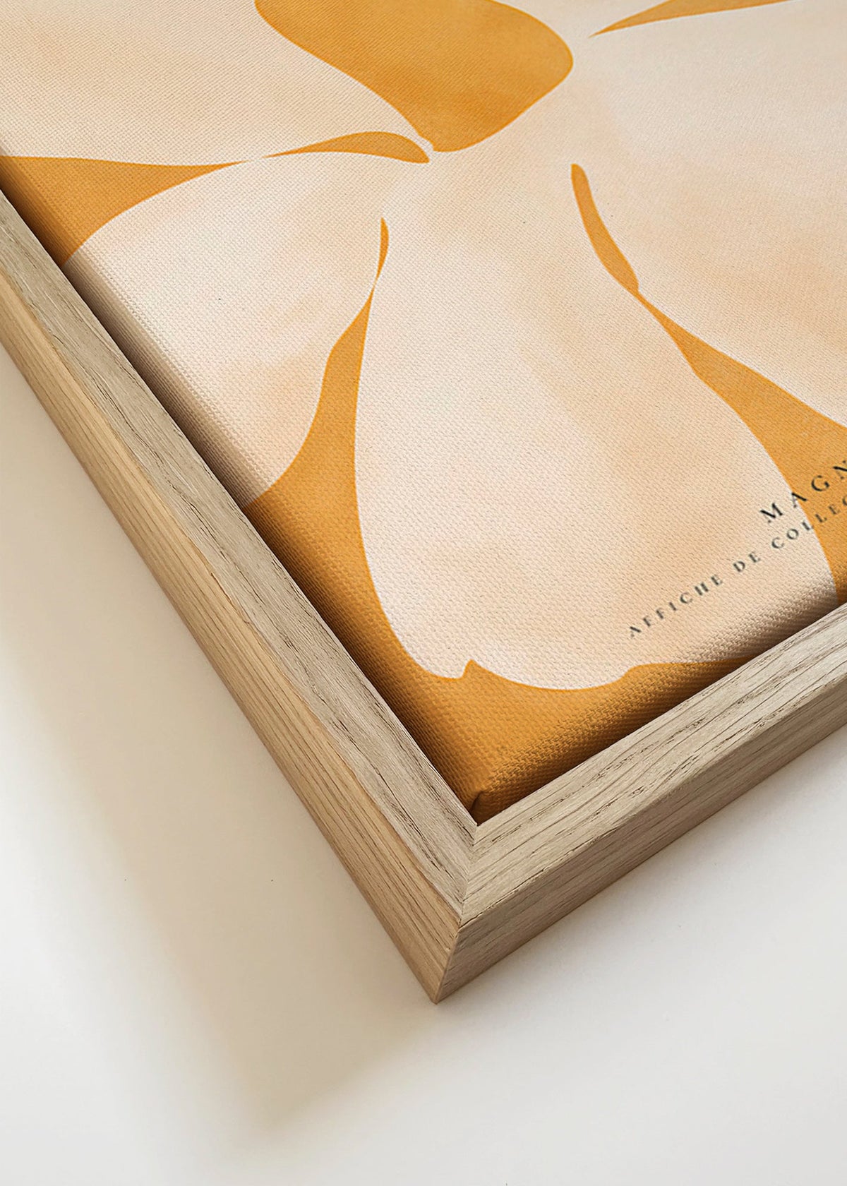 Botanisk plakat Magnolia stort format