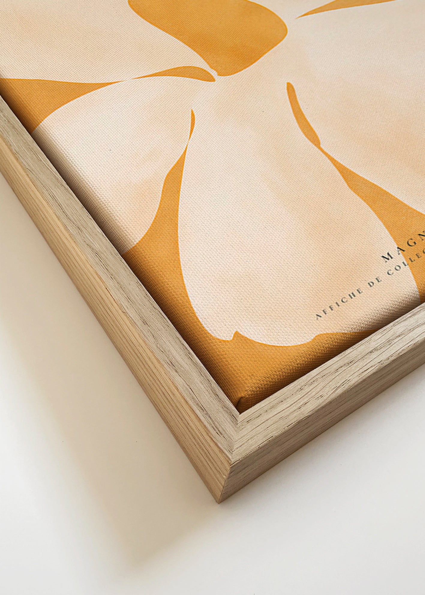 Botanisk plakat Magnolia stort format