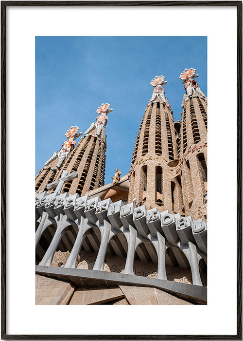 Køkkenkunst Sagrada Família facade lodret