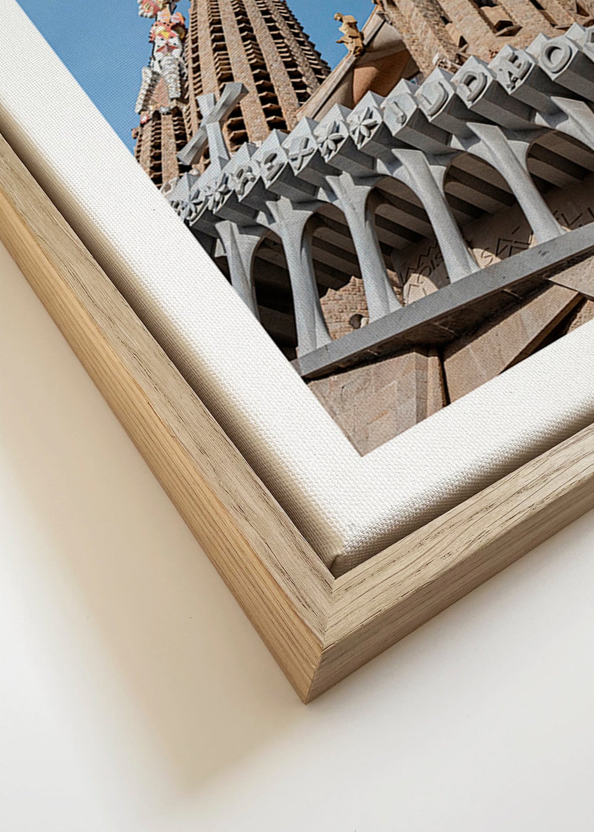 Køkkenkunst Sagrada Família facade lodret