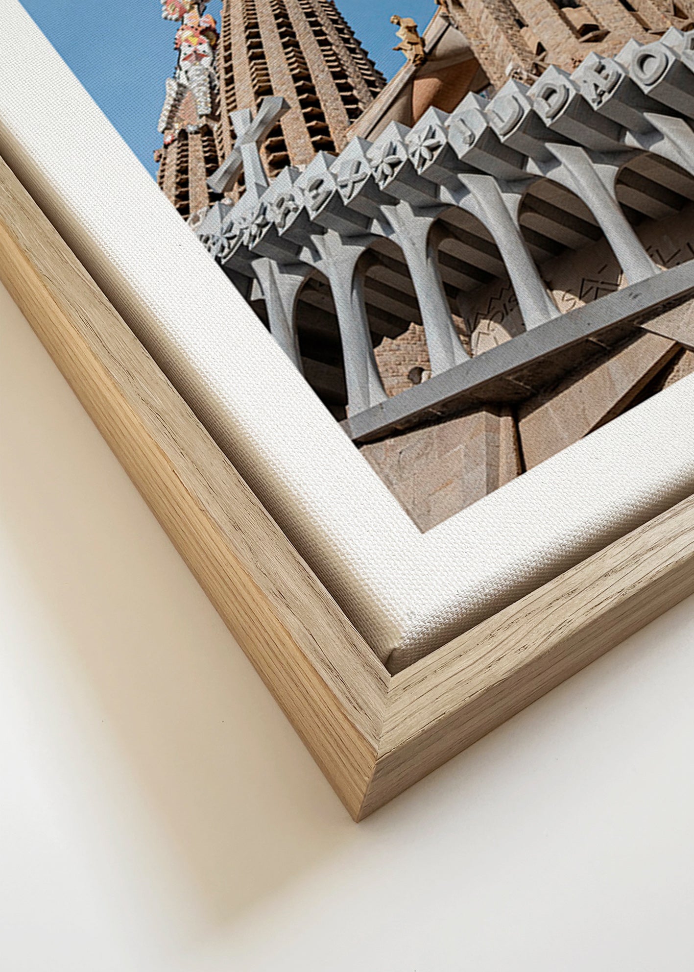 Køkkenkunst Sagrada Família facade lodret