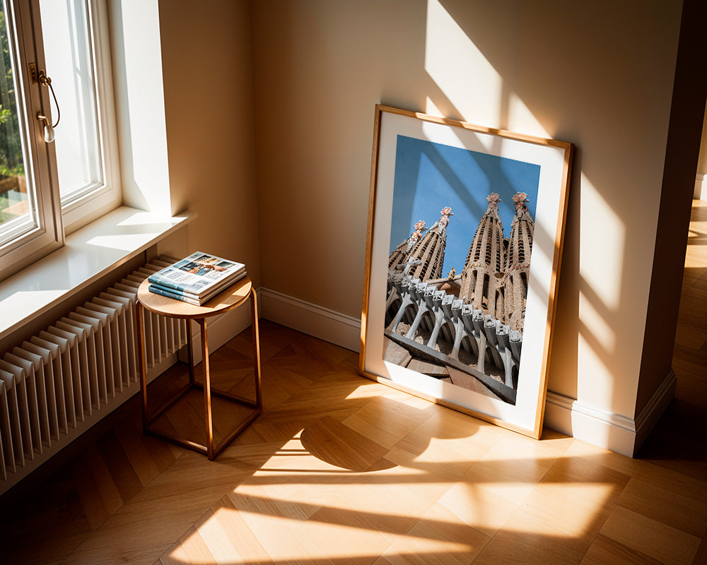 Køkkenkunst Sagrada Família facade lodret