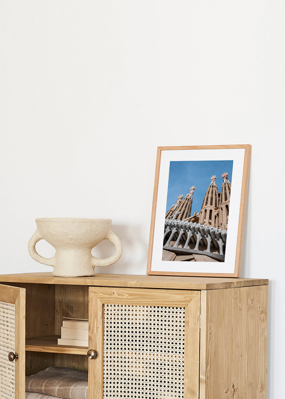 Køkkenkunst Sagrada Família facade lodret