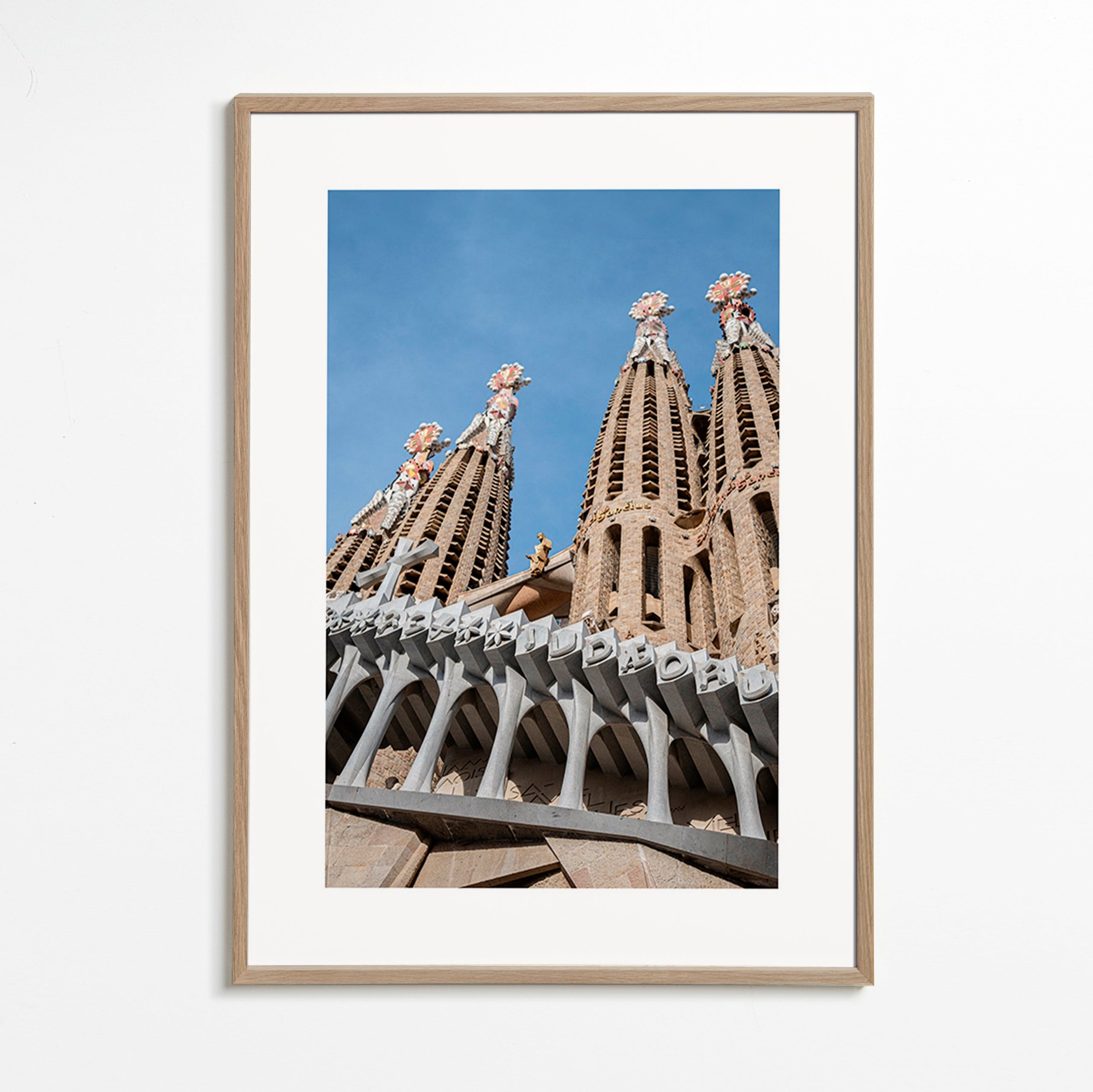 Køkkenkunst Sagrada Família facade lodret