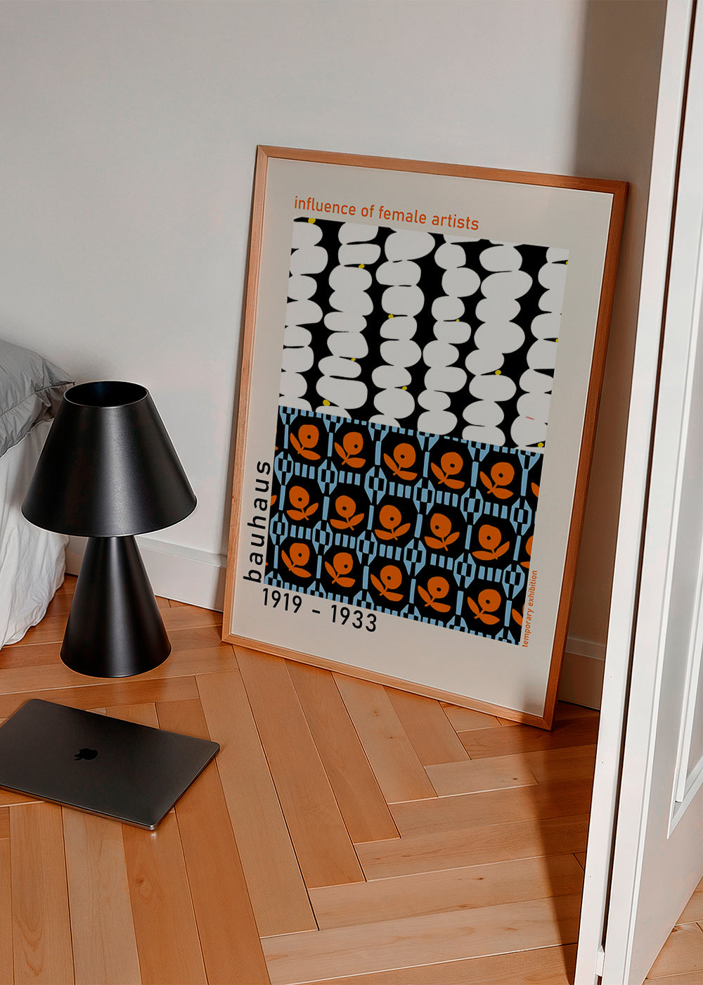 Bauhaus vintage plakat med geometriske motiver – Product3