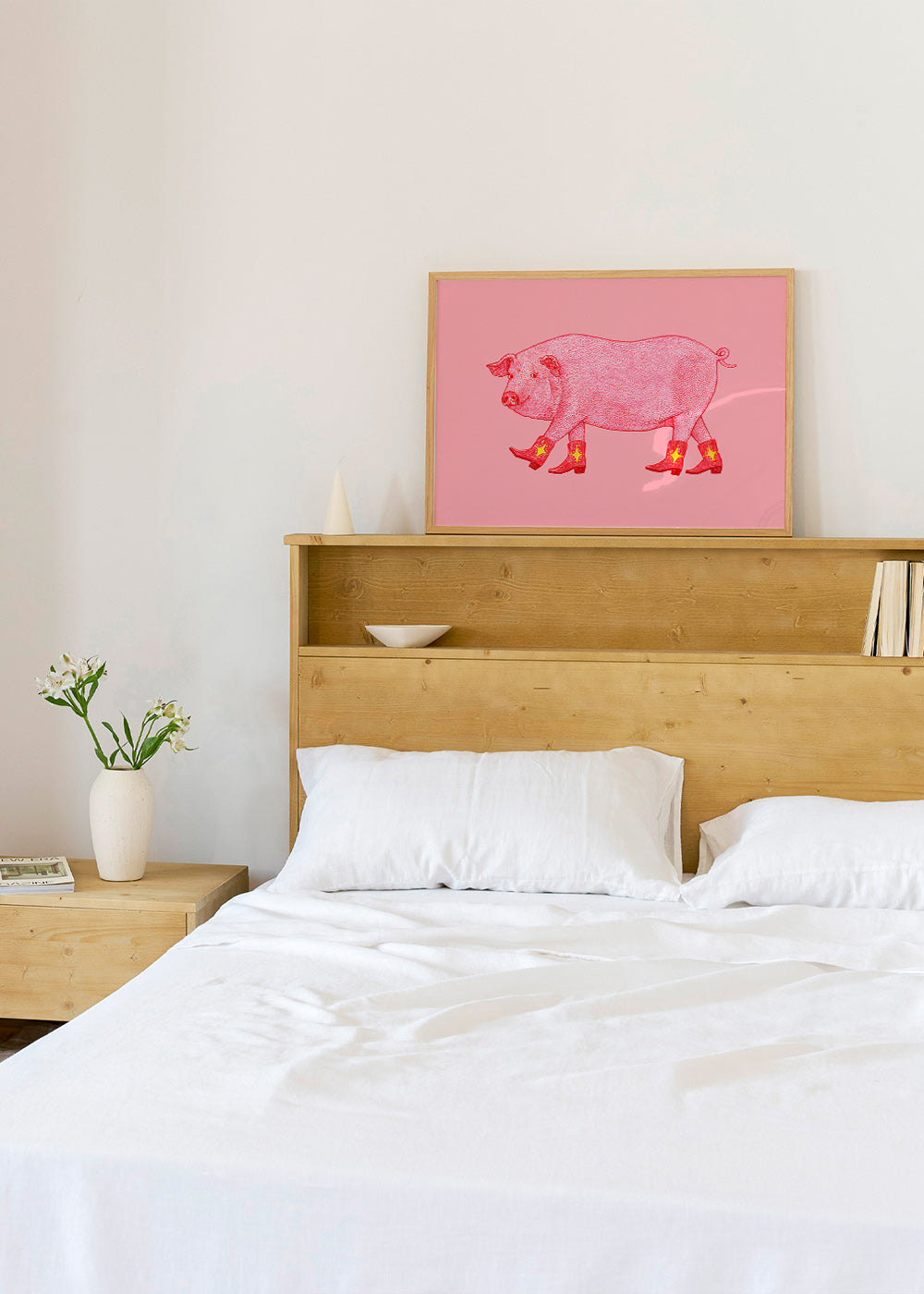 Illustration svin cowgirl – Product2
