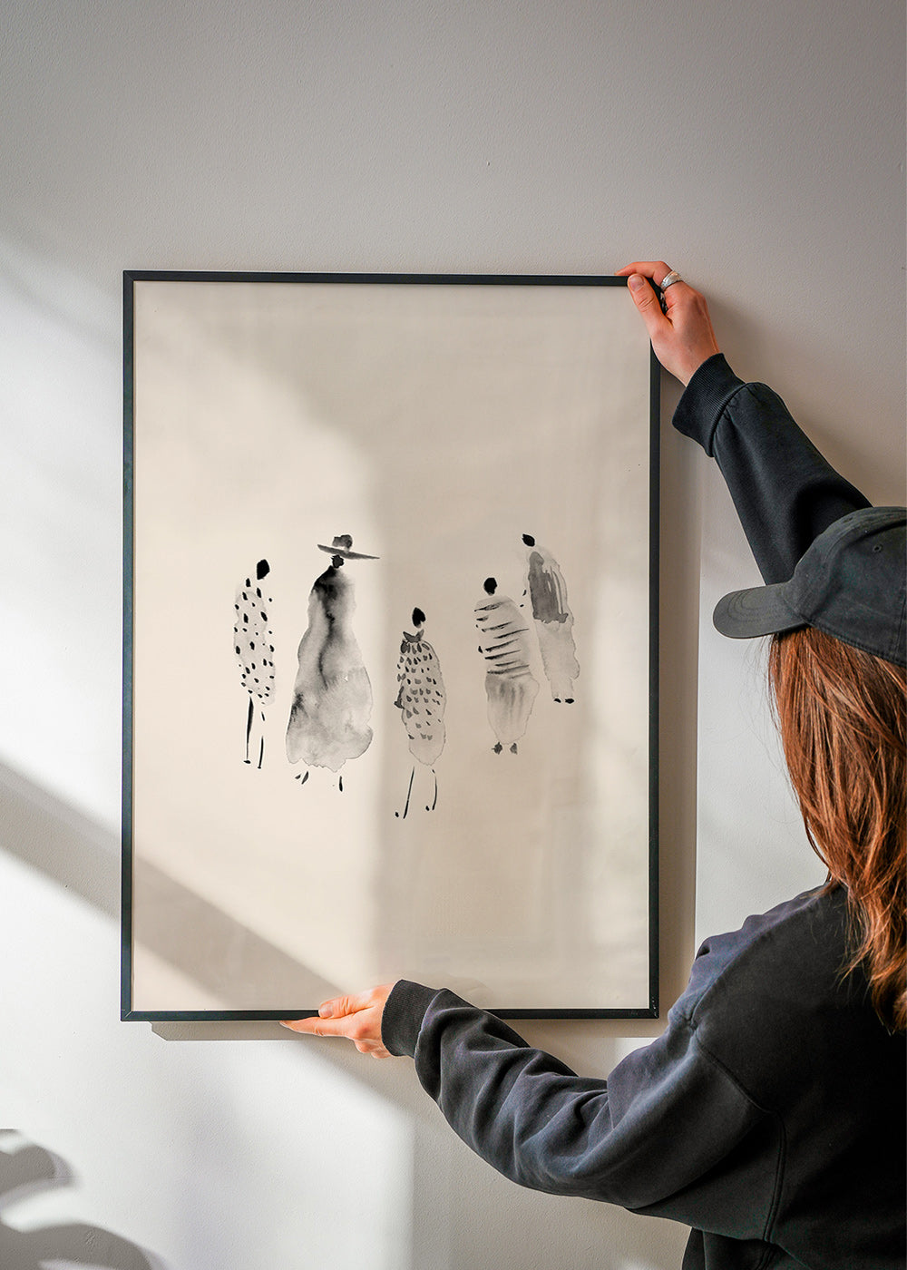 Illustration af blækfigurer minimal – Product1