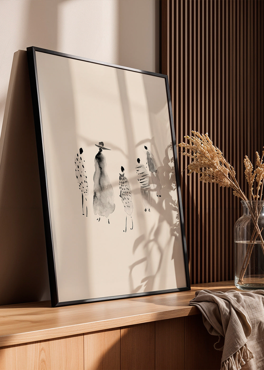 Illustration af blækfigurer minimal – Product2