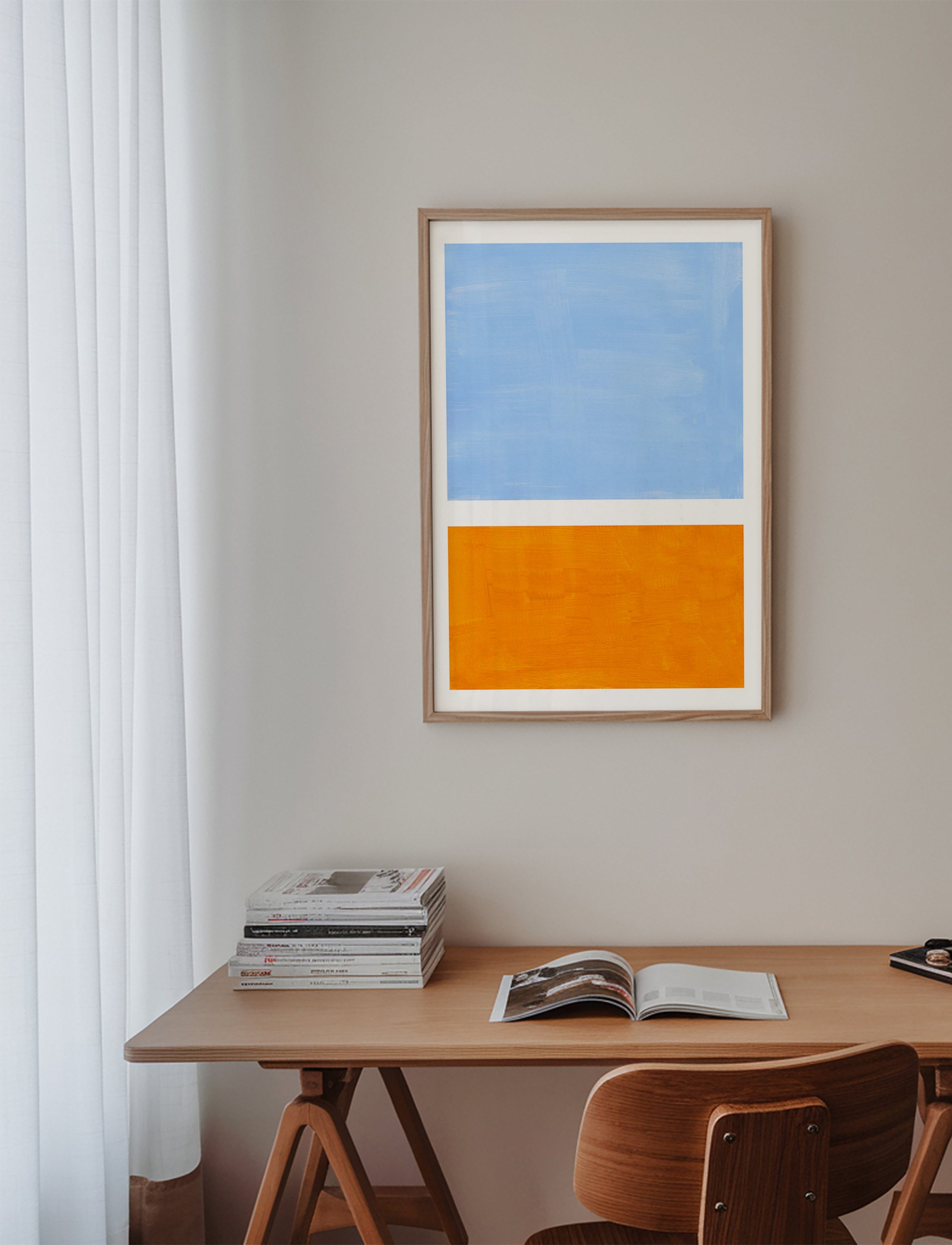 Abstract kunst med farveblokke – Product3