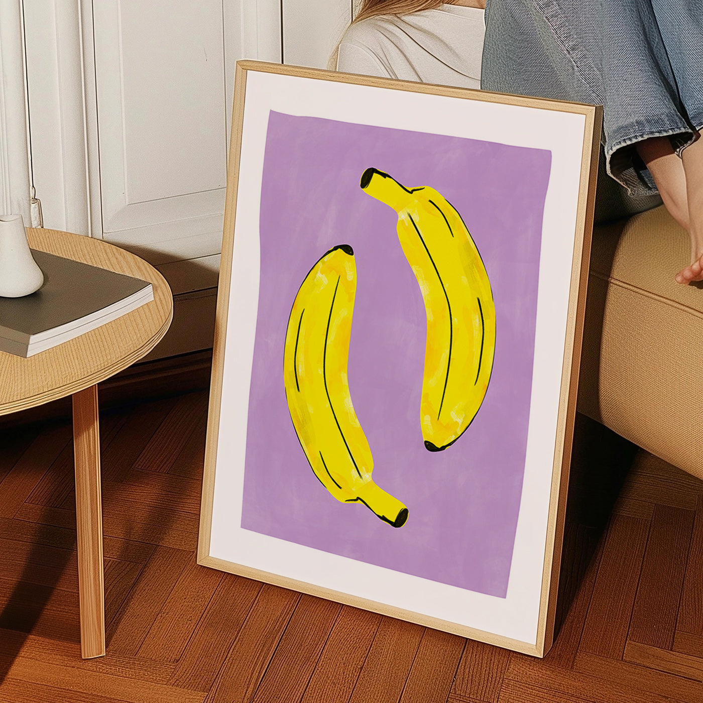 Køkkenkunst med gule bananer – Product3