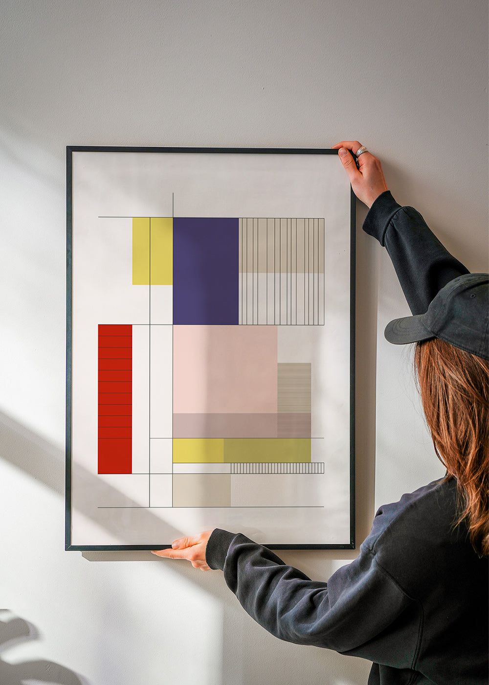 Geometrisk billede med blokke – Product1