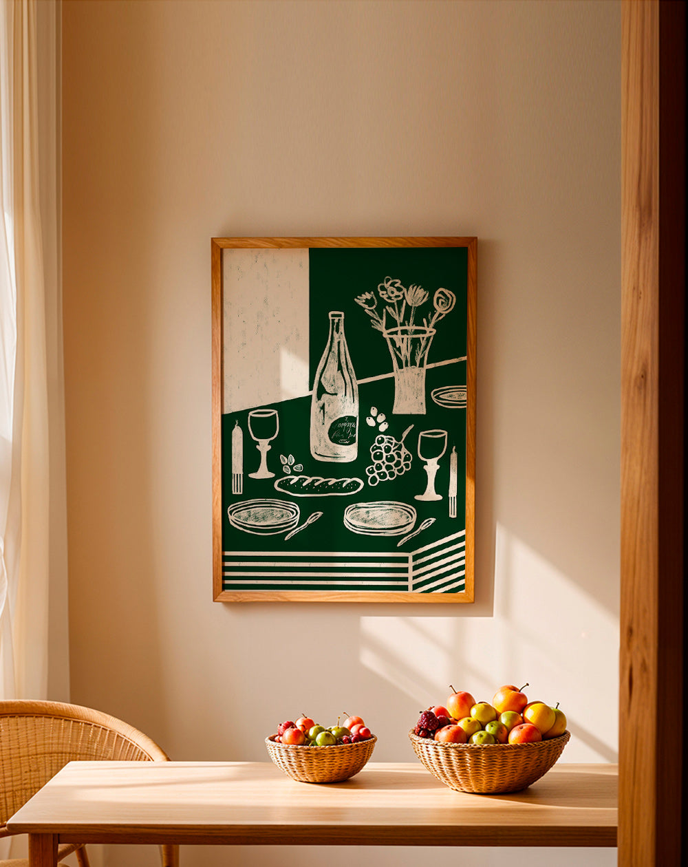 Køkkenkunst: grønt stilleben – Product1